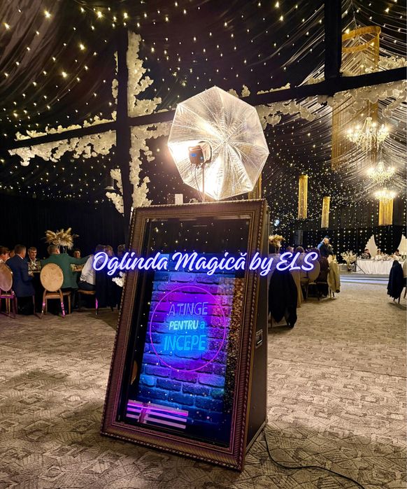 Oglinda Cabina Foto Artificii Cabina Telefonica Fum Greu Baloane Tort