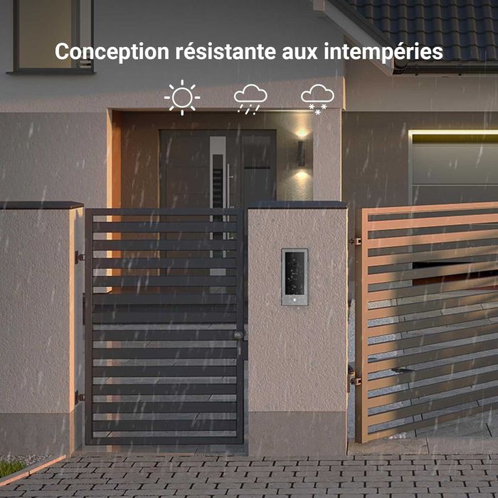 Смарт видеодомофон EZVIZ CP5 с 7" дисплей и RFID