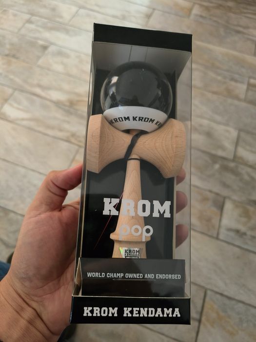 Kendama krom pop