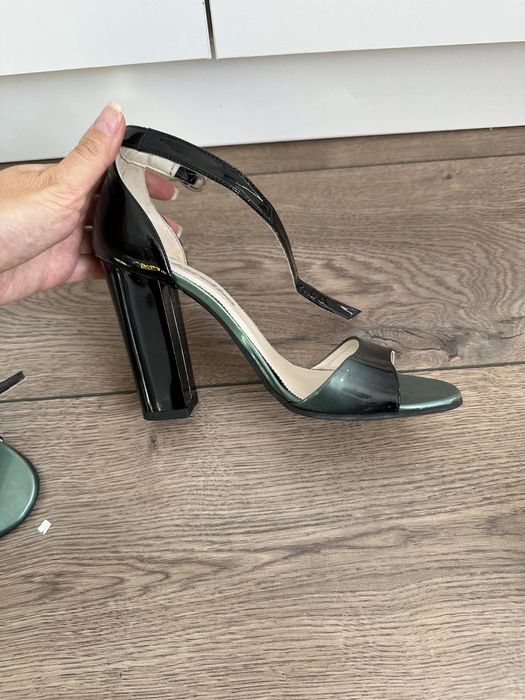 Sandale de piele Marelbo de dama cu toc