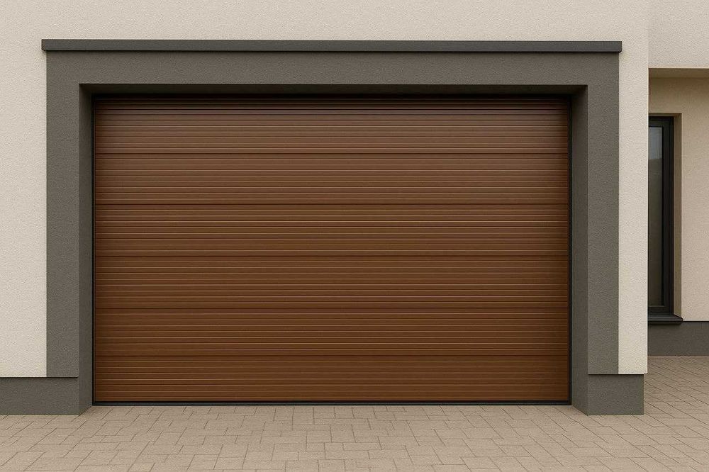 Автоматические гаражные ворота для дома.