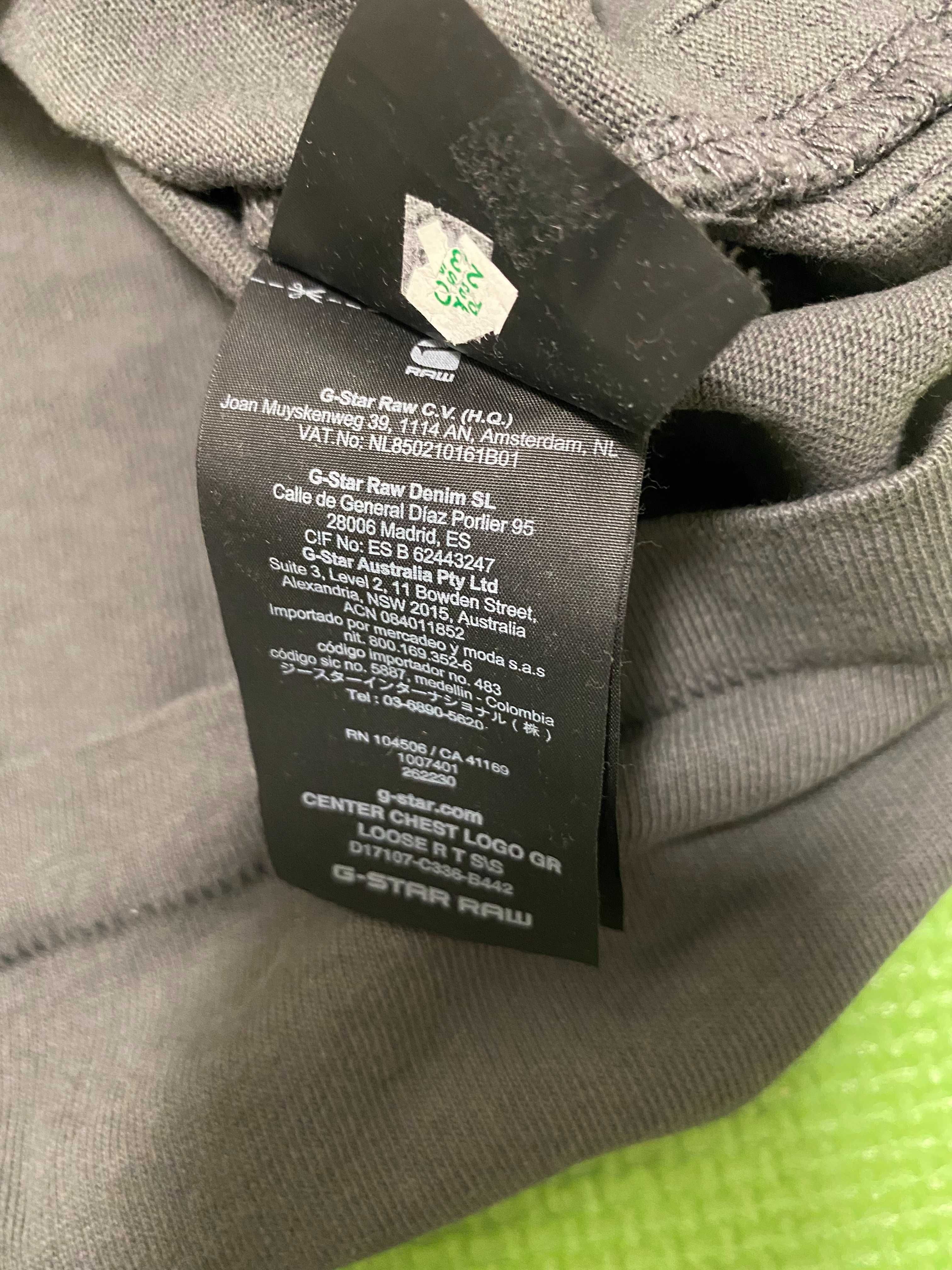 ''G-Star CENTER CHEST LOGO GR LOOSE''оригинална мъжка Л размер тениска