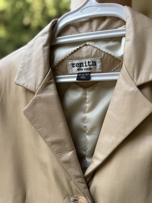 Пиджак натуральная кожа