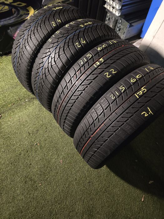 215.60.17 2x kumho 2x continental m+s