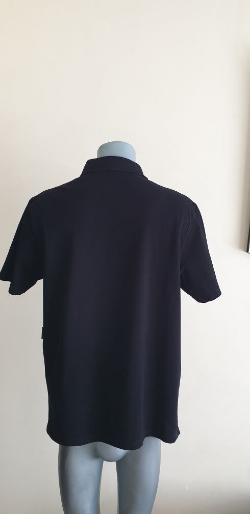 VALENTINO JEANS Pique Cotton Half Zip XL/52 ОРИГИНАЛ! Мъжка тениска!