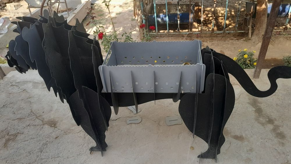 Shashlik qora 1.8 listdan yasalgan