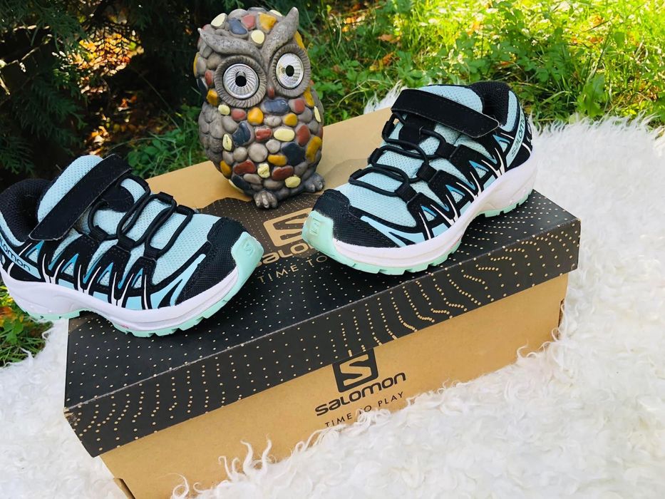 Bocanci baiat SALOMON-marimea 26,int16cm,nu ghete Piele GEOX,ECCO,Jord
