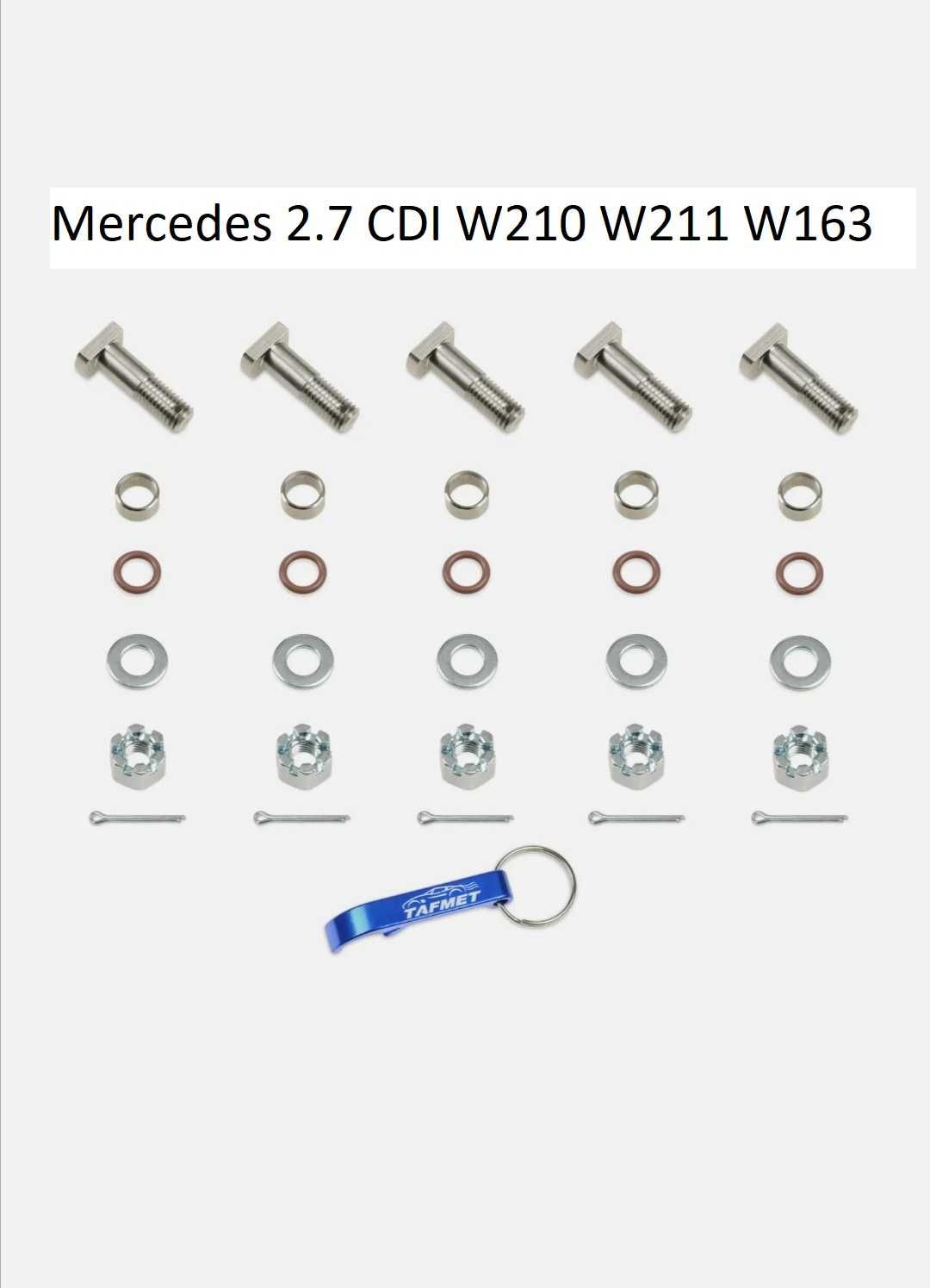 Kit anulare clapete galerie admisie Mercedes 2.7 CDI W210 W211 W163