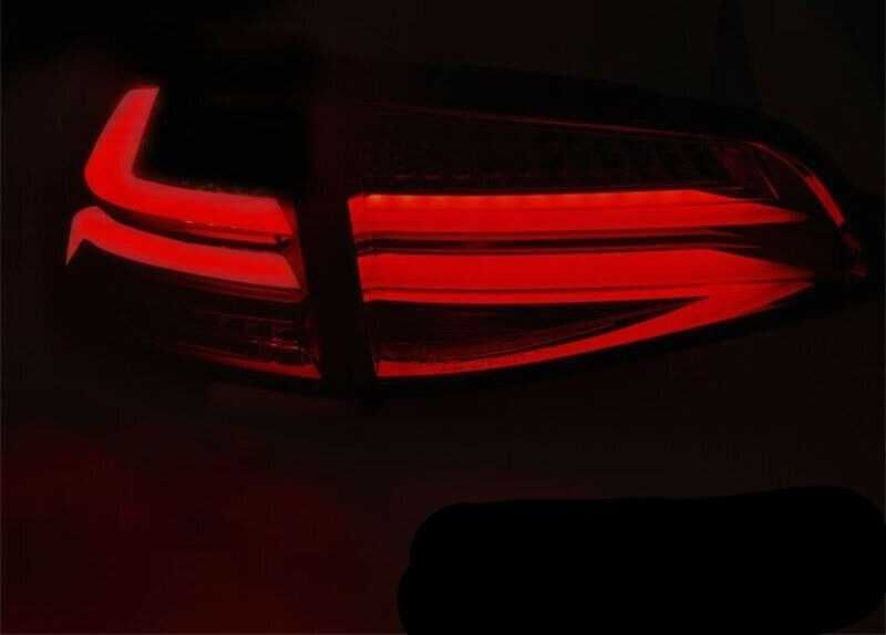 Лед стопове VW Golf 7 Тъмни Опушени Сиви LED Голф 7 Тунинг 2012-2017