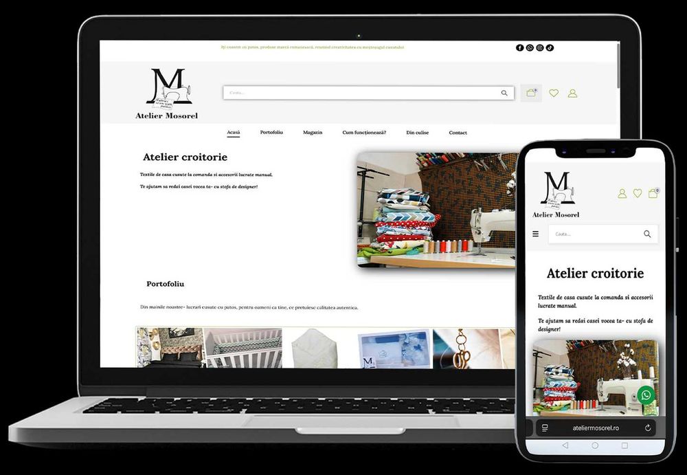 Creare Site/Magazin WordPress și Magazin Shopify