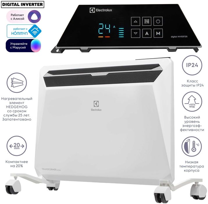 Обогреватель Конвектор Electrolux Rapid Осенняя Распродажа!