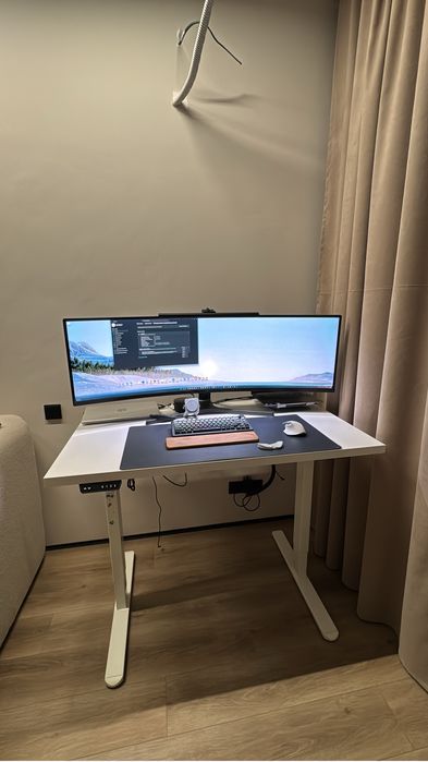 Продается рабочая станция Ноут Леново + Монитор 49 дюймов