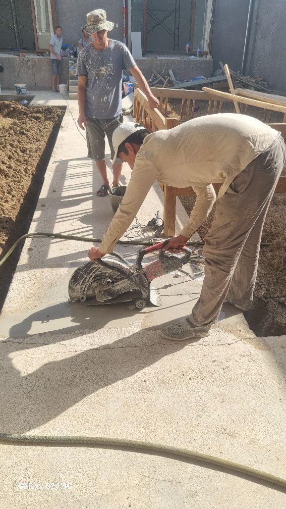 Beton kesish va teshish xizmati