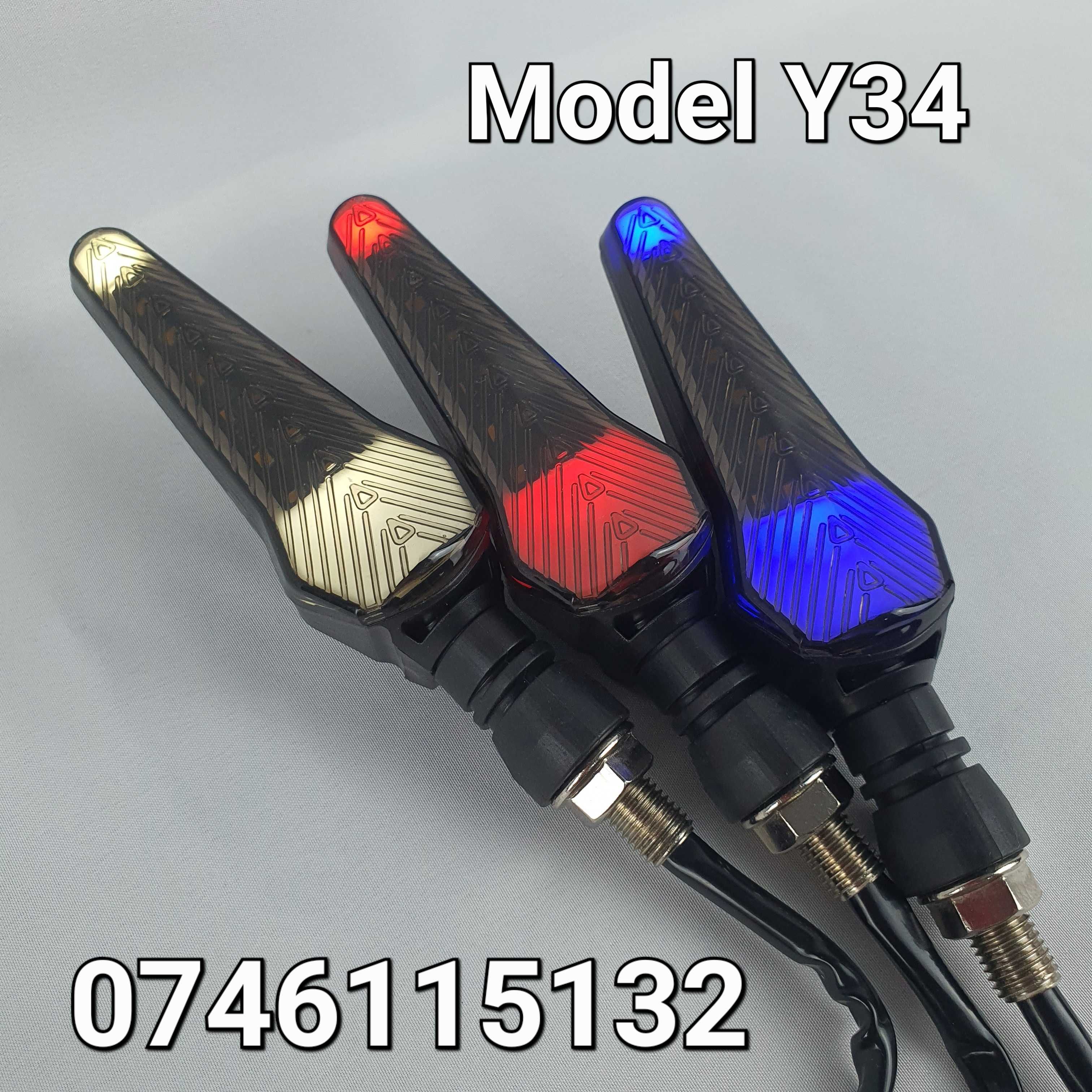 Semnalizare-Semnalizari LED Progresive-Moto Motocicleta Atv Scuter-Y34