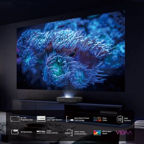 Hisense Laser TV 80″ — премиум лазерная панель, кондиционер бонус 9T