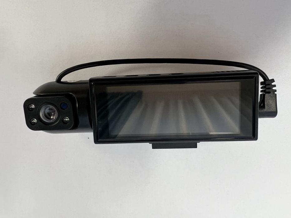 Camera auto Dash Cam, (capteaza in fata si in interior)