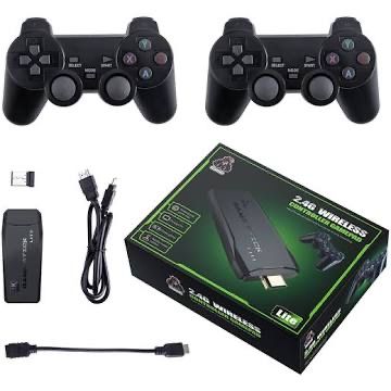 Consola Retro 10.000 de Jocuri Video, 2xControler Wireless, 4K,32GB