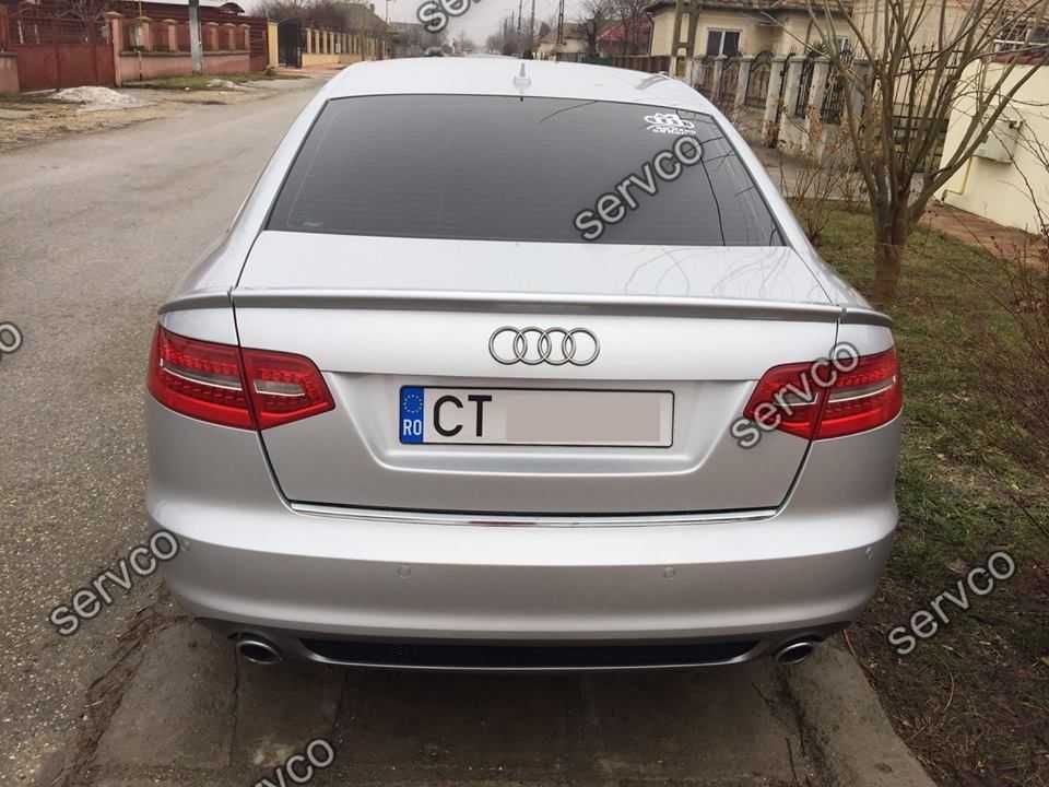 Eleron portbagaj Audi A6 C6 ABT S Line din 3 piese 2004-2008 v3