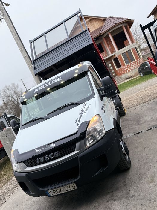 Vand iveco Daily 50c15-Spania-Motor 3000-150 cp-Bena 3.70-