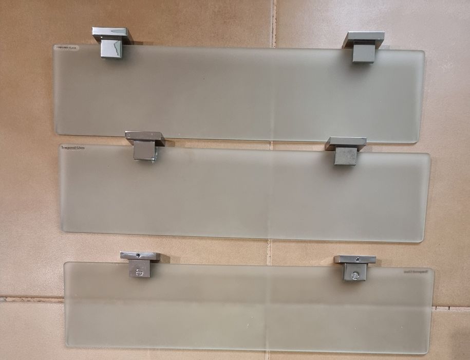 Polite sticla securizata mată