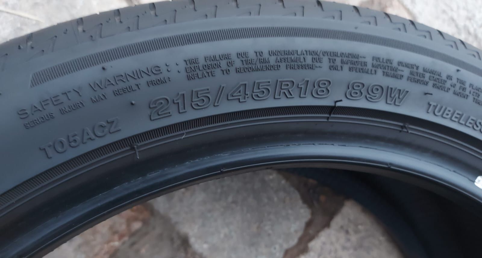 Set 2buc 215/45 R18 89W Bridgestone Turanza T005 vară