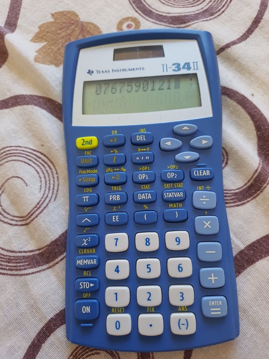 Calculator Texas Instruments TI 34 II