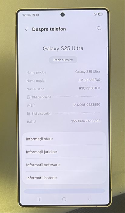 Samsung galaxy S25 Ultra 5G / 512 gb