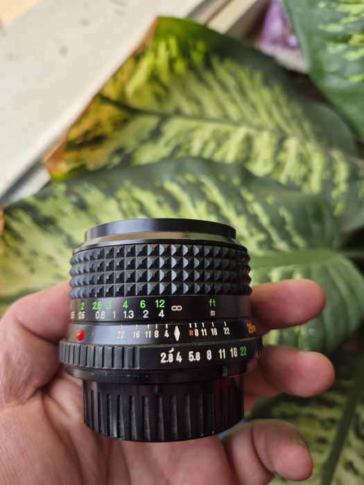 Obiectiv Minolta md w rokkor 28mm f2,8