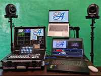 Studio TV portabil- All in One- Blackmagic Atem - Mixer video