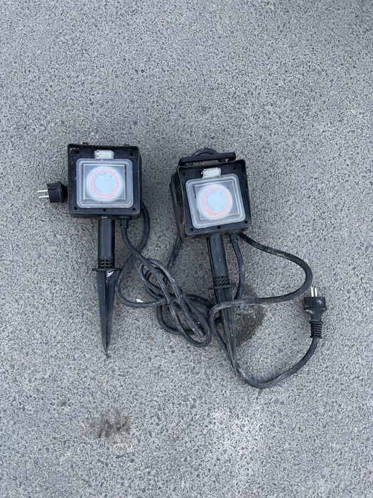 Priza de gradina programabila cu prelungitor