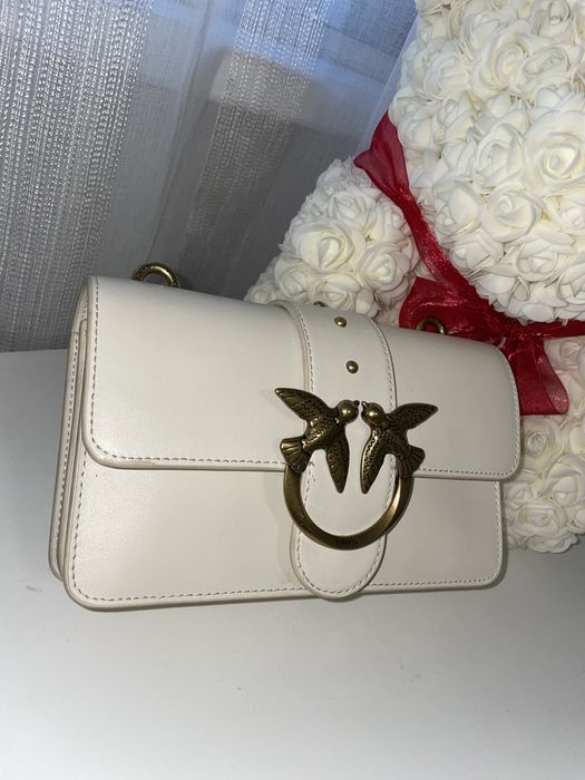 Бяла чанта Pinko