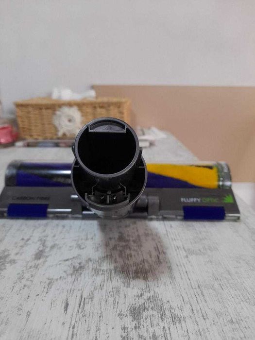 Vand perie Fluffy laser pt. Dyson V 12 origin,slim,gold.