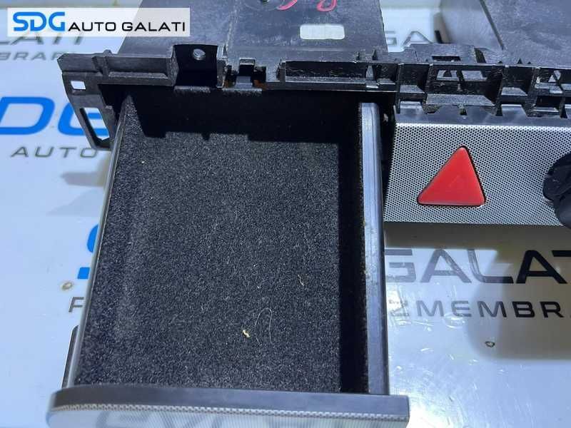 Unitate Modul Tastatura Telefon Sertar Suport Carti Vizita Buton Releu Avarii Bord VW Passat B6 2005 - 2010 Cod 3C2857273