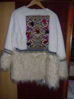 Palton stil rustic ,nou