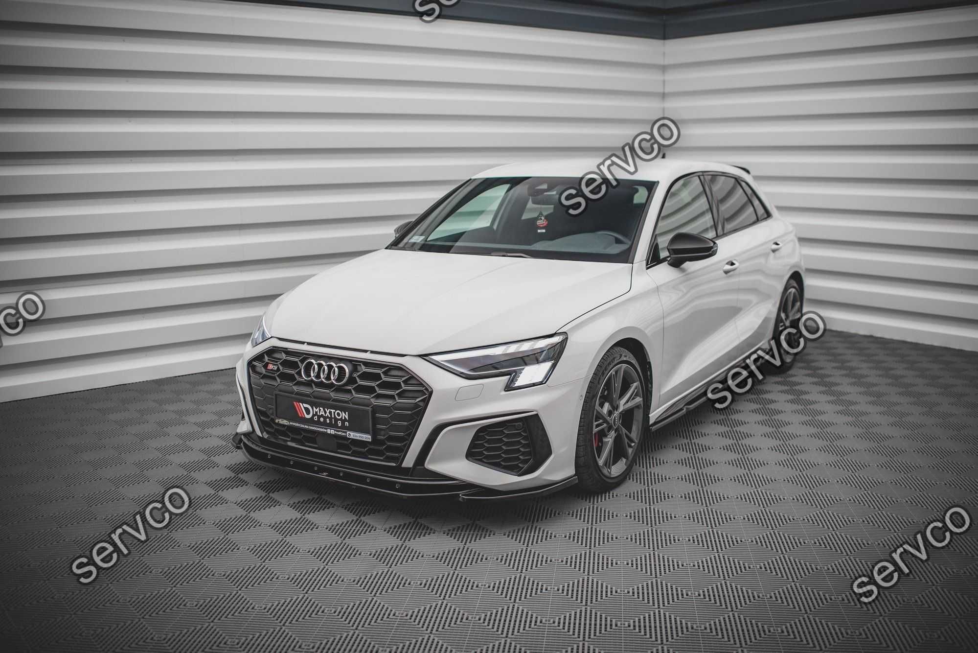 Prelungire bara fata Audi S3 A3 S-Line 8Y 2020- v4 - Maxton Design