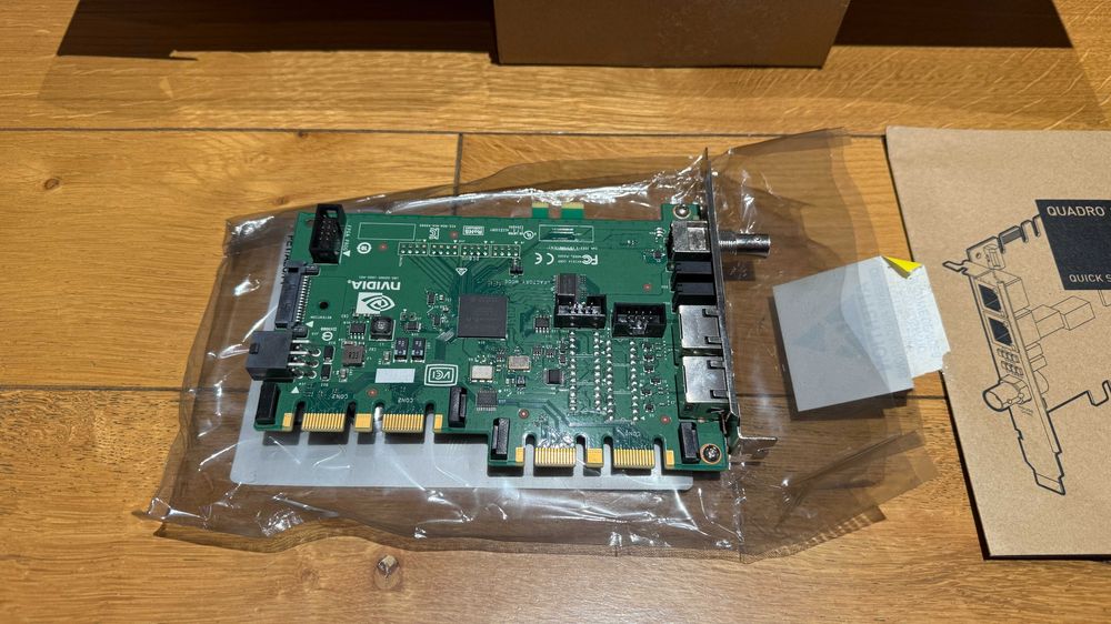 NVIDIA Quadro Sync PNY - Frame/Gen Lock - Stare Nouă – Cutie