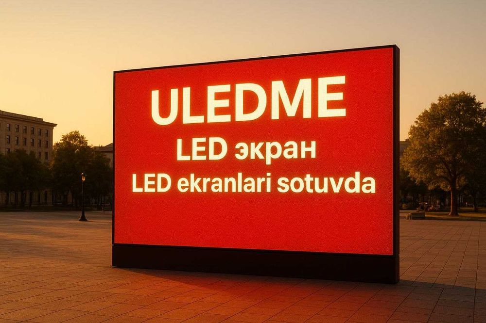 Led ekranlar Toshkentda
