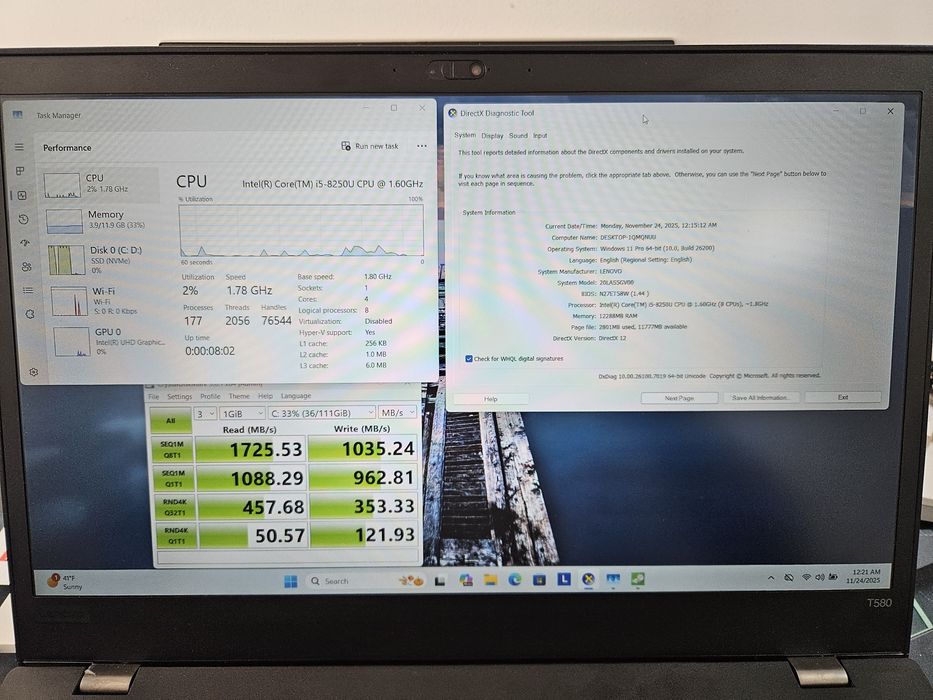 Lenovo ThinkPad T580