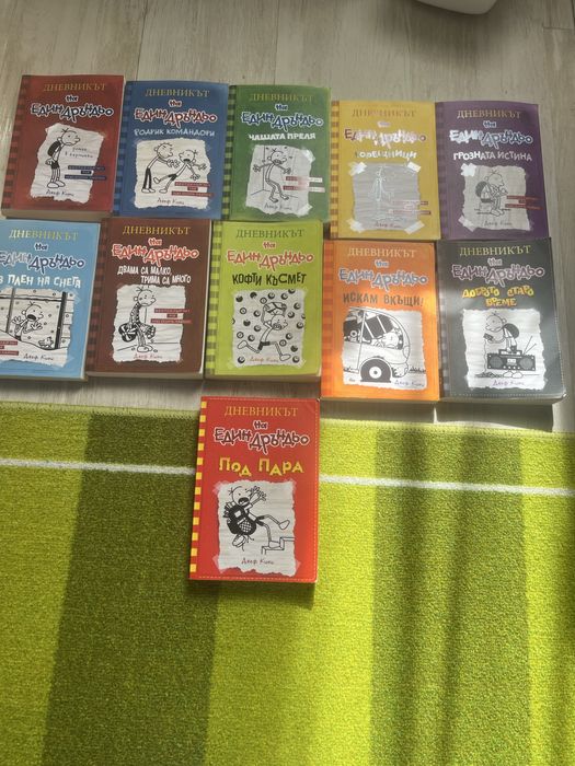 Книги от поредицата „Дневникът на един Дръндьо“