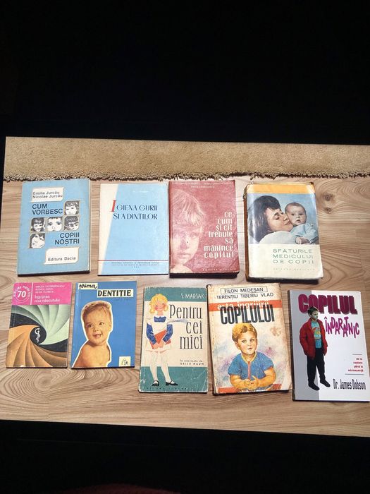 Carti vechi ingrijire copii, adolescenta, agende medicale, auto
