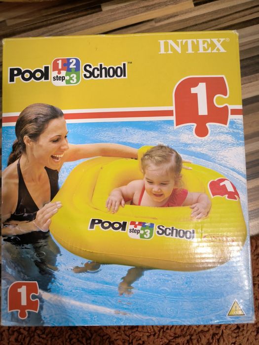 Colac pentru bebelusi Intex Pool School 1