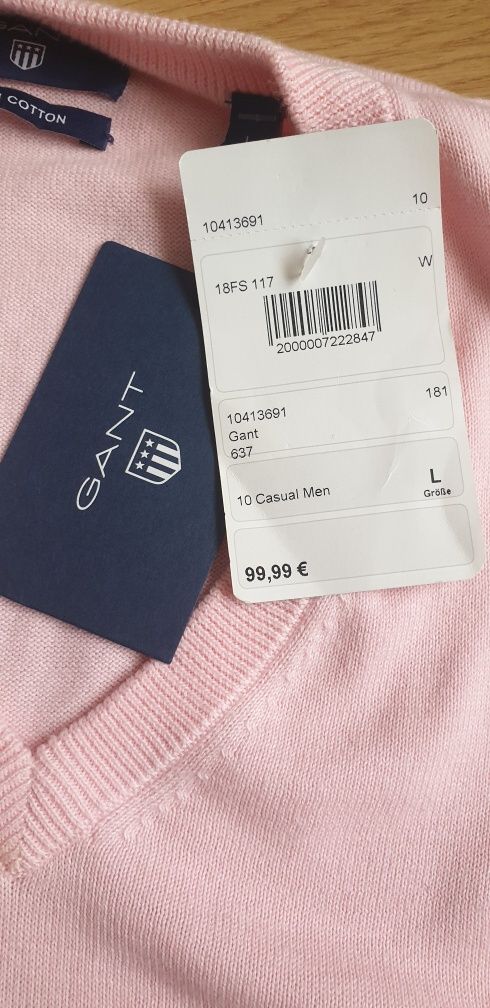Pulover original Gant nou cu etichetă.