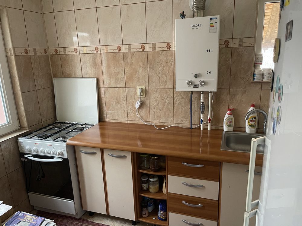 Vand casa Dp+P+M,constructia C1 si terenul intravilan de 1265 mp