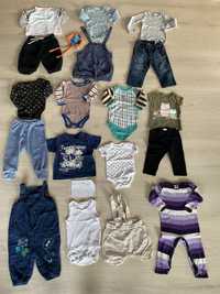 Vând lot haine băieți (4-6 luni) 68 cm.