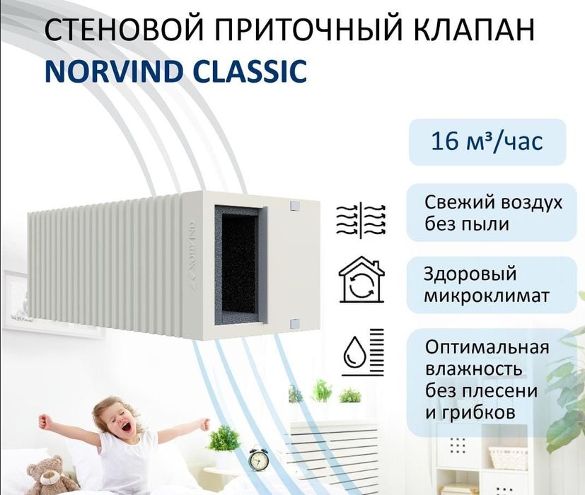 Приток Приточный клапан Вентиляция