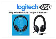 UЅВ Слушалки с микрофон Logitech Headset H540