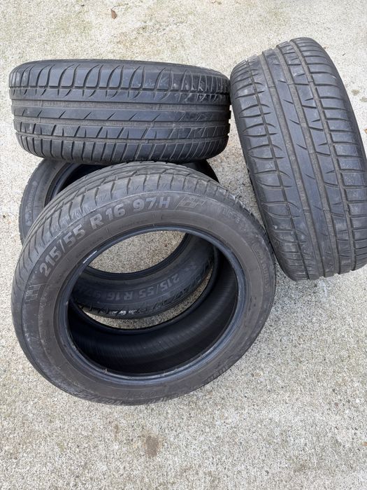 Anvelope vara 215/55/16, in stare buna, TAURUS PERFORMANCE