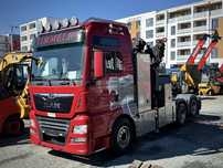 Camion MAN TGX28.500 an 2018 km300 mii macara 25M Fassi 345 cu troliu