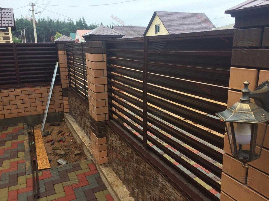 Забор жалюзи еврозабор