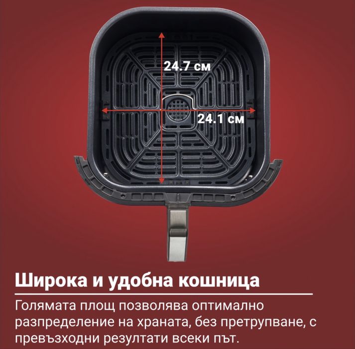 InstantPot Vortex Plus AirFrier 5,7l в гаранция